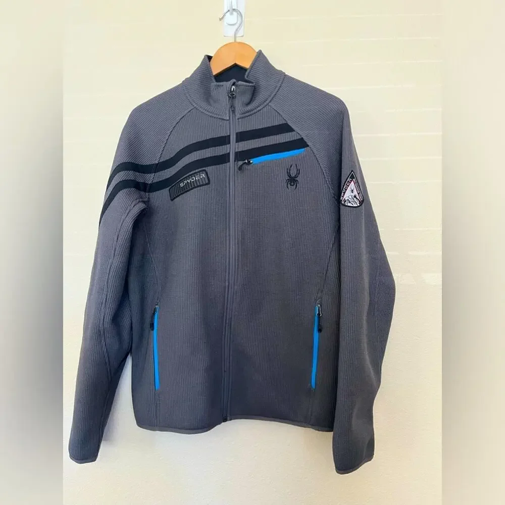 Spyder Men's Wengen Full Zip Weight Stryke Jacket Sz M